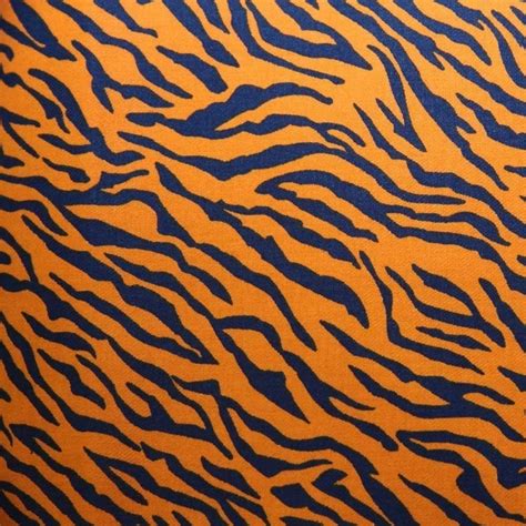 tiger striped quilting fabric